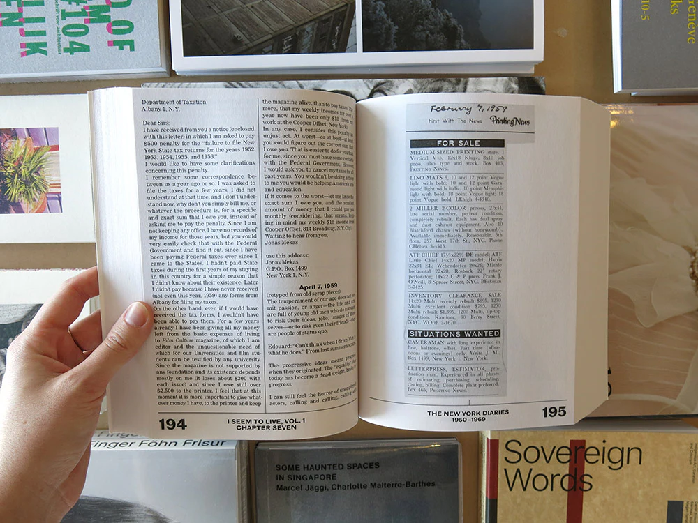 Jonas Mekas – I Seem To Live: The New York Diaries, Vol. 1 (1950-1969) - Image 5