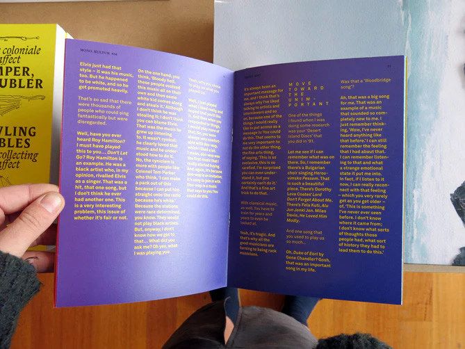 mono.kultur #34 Brian Eno: Revaluation (A Warm Feeling) - Image 4