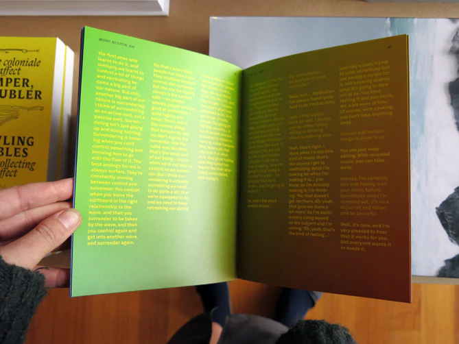 mono.kultur #34 Brian Eno: Revaluation (A Warm Feeling) - Image 7